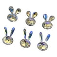 thumbnail image 2 of dianhelloya Nail Art Supplies 6Pcs Nail Art Decor Shining Non-falling Three-dimensional Faux Crystal DIY Gloss Nail Patchwork Bunny Nail Rhinestones Manicure Store Supply, 2 of 7