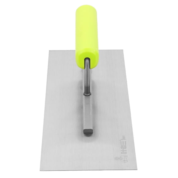 Masonry Trowel Concrete Finishing Trowel Silver Rectangular Blade 1Pcs