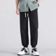 thumbnail image 4 of Pantalones casuales holgados y finos para hombre, pantalones formales de verano, pantalones holgados para hombre, pantalones de trabajo recortados, clásicos, talla grande XXXL, estilo coreano, 4 of 5