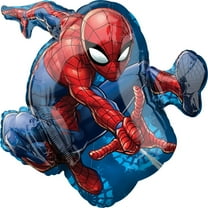 Anagram Multicolor Spider-Man Foil Balloon, Large Shape, 354 g