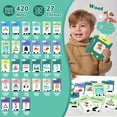 thumbnail image 2 of Tarjetas Didácticas Hablantes AHJ 420 Palabras Francés Inglés para Niños Pequeños, 2 of 7