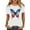 White, variant on Cavosen Red White and Blue Shirts for Women Petite Patriotic Short Sleeve Crew Neck Tops USA Star Striped Print T Shirts Lady XL Independence Day Casual Tops 4th of July Tunic Tees Patriotic Clothes