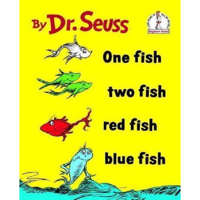 One Fish, Two Fish, Red Fish, Blue Fish (Turtleback School & Library Binding Edition) (I Can Read It All by Myself Beginner Books (Pb))