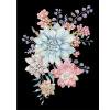 thumbnail image 1 of Cuadros Decorativos Kit de pintura de diamantes Flores Cuadro de mosaico de diamantes cuadrados Arte Ehuebsd Nuevos Originales, 1 of 5