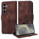 thumbnail image 1 of Funda GANGXUN para Samsung Galaxy S25 Plus con diseño acolchado elegante, cuero PU, protección total y ajuste preciso, 1 of 5