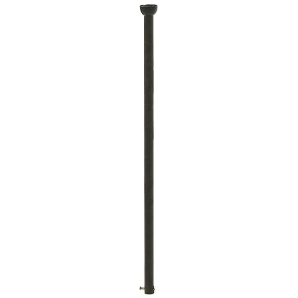 Fanaway 51106024 Ventilateur de Plafond 24 Po. Tige de Descente , Noir Mat