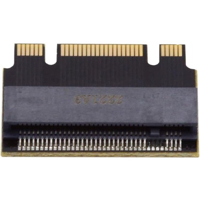 HUGFEGWE M.2 2230 to 2242 Extension Adapter,NGFF B+M Key NVME M-Key 2230 to 2242 Extension Adapter Compatible with Legion Go ThinkPad CJ25311-8129