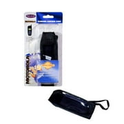 Genuine Black Leather Non-Flip Case