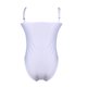 thumbnail image 4 of Traje de baño de una pieza con cuello en V para mujer 2017 (blanco) (XL) Likrtyny Para estrenar, 4 of 6