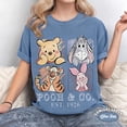 thumbnail image 6 of Retro Winnie the Pooh and Friends Shirt, Pooh Co 1926 Vintage Disney Tee, Tigger Piglet Eeyore, Family Trip Disneyland Gift, 6 of 6
