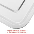 thumbnail image 3 of OULII Stainless Steel Toaster Oven Baking Sheet for Steaming Picnics 1Pcs, 3 of 7