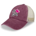 thumbnail image 3 of Big Sister Wine Red Hat Adjustable Funny Fashion Unisex Baseball Cap for Men Women, 3 of 7
