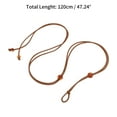 thumbnail image 3 of Unique Bargains 1 Pc Festival Wrap Belt Elegant Four Pearl Thin Adjustable Waist Cord for Women Light Brown, 3 of 5