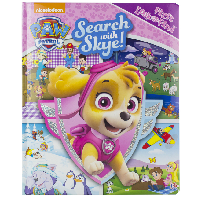 Nickelodeon Paw Patrol Search With Skye First Look And Find Activity Book Pi Kids Walmart Com Walmart Com