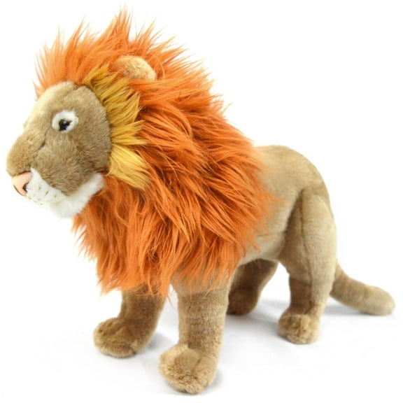 Leif the Lion | 17 Inch (Tail Measurement not Included!) Stuffed Animal Plush | By TigerHart Toys