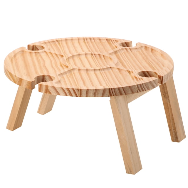 Grande Table à Vin Extérieure 30*16cm Table à Vin Pliante Portable Extérieure Verre à Vin Rouge Table à Vin Extérieure Table à Vin de Plage