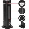 thumbnail image 3 of Calentado Calefactor Electrico Oscilatorio 60° Torre 4 Modos 1500w, 3 of 5