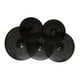 thumbnail image 4 of Paquete de 5 platillos de bajo volumen, platillos silenciosos para práctica, de aleación resistente, 14" Hi Hat 16" Negro, 4 of 9