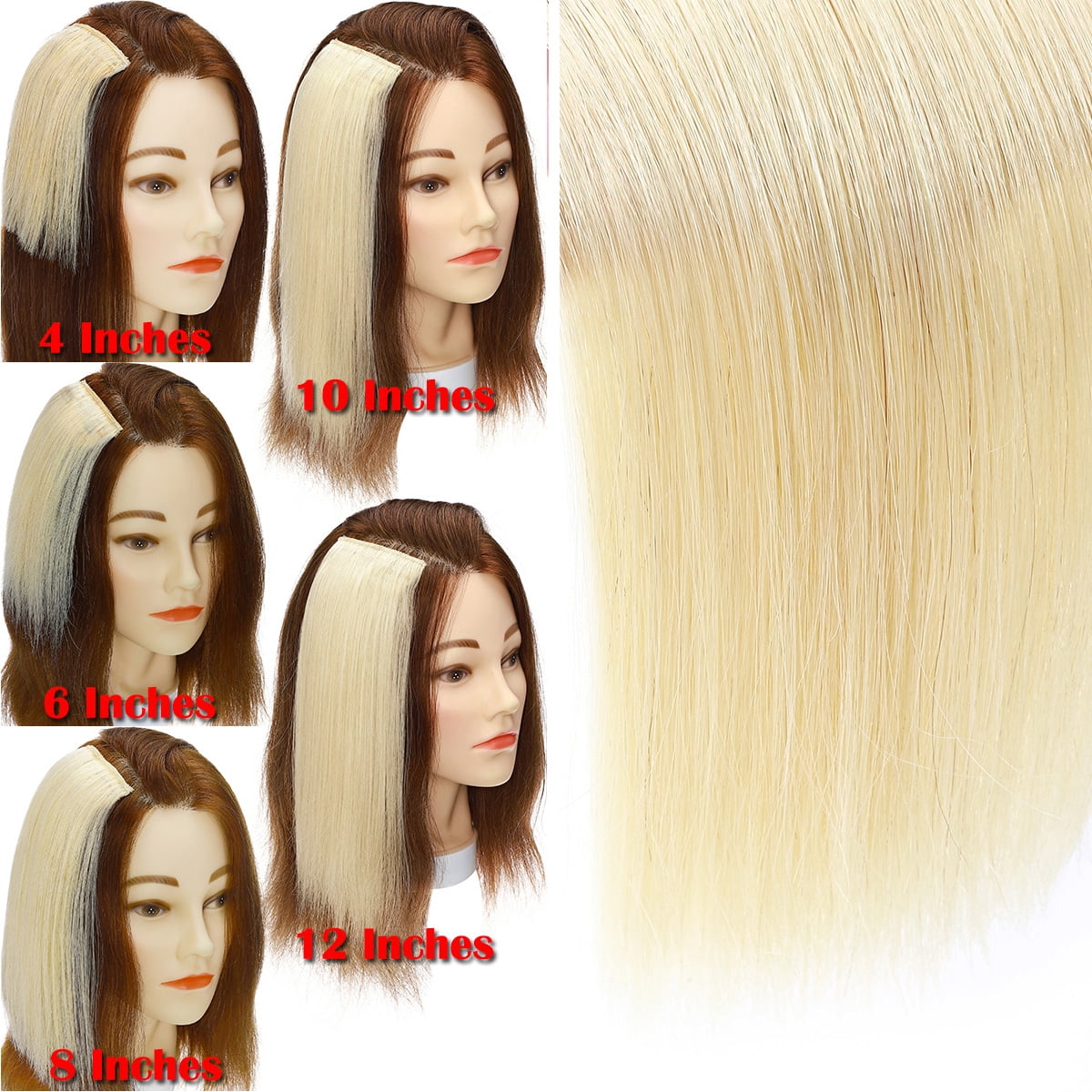 SEGO Thick Clip in Mini Human Hair Extensions for Women Adding Hair Volume Seamless Short Straight Clip in Human Hair Pad Hairpieces Topper for Thinning Hair