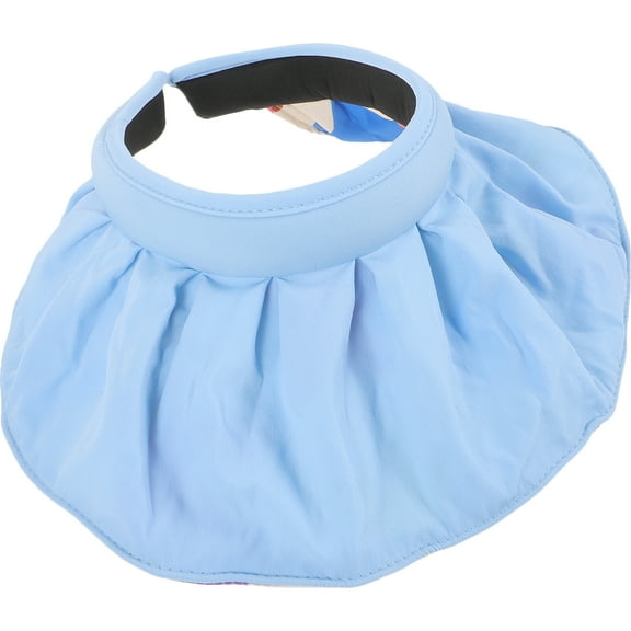 Shell Empty Top Hat Sunshade Cartoon Protection Blue Sunshield for Women Chirstmas Gifts Wide Brim Beach Has Hats Visor Women's Miss Polyester Cotton