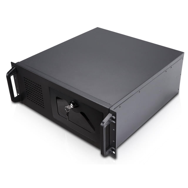 Rosewill RSV-R4100U - Rack-mountable - 4U - ATX - no power supply - black - USB