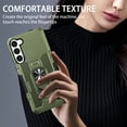 thumbnail image 4 of Feishell Case for Samsung Galaxy S23 (6.1 inch),Shockproof Anti-Fingerprint Hybrid Armor Cover with 360° Rotation Finger Ring Holder Kickstand Magnetic Car Mount Rugged Protective Phone Case,Green, 4 of 10