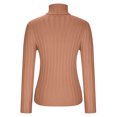 thumbnail image 5 of IROINNID Reduced Womens Sweater Turtleneck Pullover Sweater Solid Color Casual Short Length Long Sleeve Sweater Tops, 5 of 8