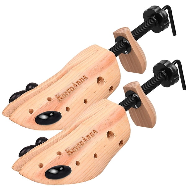 Hormas de madera KevenAnna medianas de 4 vías, par
