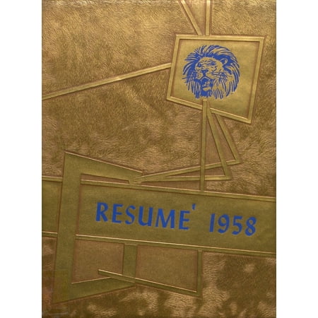 (Custom Reprint) Yearbook: 1958 West End High School - Resume Yearbook (Birmingham, AL)