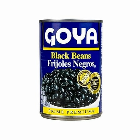 (Pack of 2) Goya Premium Black Beans, 15.5 Oz