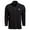 Black, variant on VORTEX Adult Male Yosemite Falls Microgrid Fleece Pullover, Color: Black, Size: M