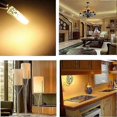 thumbnail image 3 of G4 LED Bulb, LED G4 4W Equivalent 50W Halogen Lamp, AC/DC 12V G4 Bulbs, Non-Dimmable, Warm White 3000K 500LM Eye Protection, 5PCs, 3 of 5