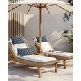 thumbnail image 5 of Pack of 2 Outdoor Lumbar Pillow Covers 11x16 Inch, Navy Blue Morocco Waterproof Throw Pillow Covers Set, Modern Farmhouse Minimalist Plaid Indoor&Outdoor Decorative Cushion Cases for Patio Porch Car, 5 of 7