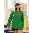 thumbnail image 2 of 4Th July Stars Banner Hoodie Women -Image by Shutterstock, Female Large, 2 of 4