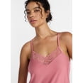 thumbnail image 5 of Joyspun Women’s Dreamy Soft Collection Lace Front Knit Chemise, Sizes XS-3X, 5 of 6