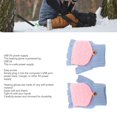 thumbnail image 3 of Guantes Calefactables Por USB, 1 Par, Tejidos De Invierno, Sin Dedos, Doble, 3 of 8