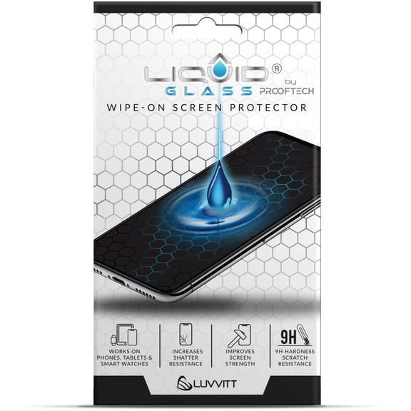 Liquid Glass Screen Protector Nano Wipe On Protection for All Phones Tablets and Smart Watches