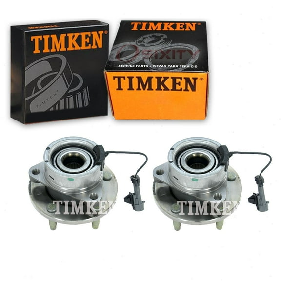 2 pc Timken Front Wheel Bearing Hub Assembly compatible with Chevrolet HHR 2006-2011