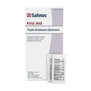 144 Packets - 0.9 g Quick relief Triple Antibiotic Cream by Safetec - MS-60789