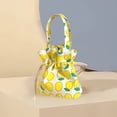 thumbnail image 1 of Bolso Cubo Bolso tipo cubo para mujer, bonito bolso informal con cordón, bolso de lona para dinero, bolso de viaje, Mini bolso Sywqhk Para Estrenar, 1 of 3