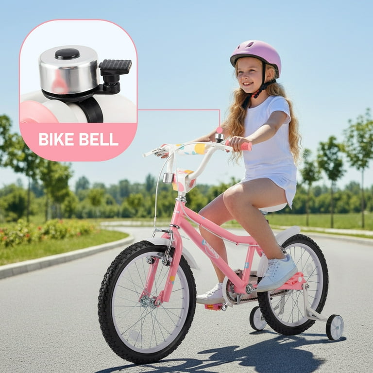 Ktaxon Bike, 18 Inch Bicycle with Training Wheels and Kickstand