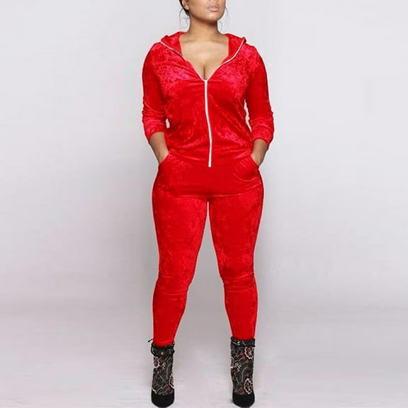 tarylea Women's 2 Piece Outfits Long Sleeve Full Zipper Hoodies High Rise Leggings Casual Fitted Fall Matching Lounge Sets