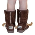 thumbnail image 3 of LazyOne Animal Slipper Boots for Kids, Unisex Cozy Children's Slippers (Moose, Small), 3 of 7