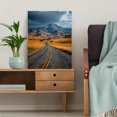 thumbnail image 5 of Asphalt Road Landscape Wall Mural, Removable Wallpaper, Open Road Art for Office and Home, 5 of 8