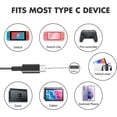 thumbnail image 5 of Charger for Nintendo Switch and Switch Lite and Switch OLED, Support Nintendo Switch TV Dock Mode AC Power Supply Adapter, Type C Charger Cable for Switch. Output 15V2.6A Fast Charge Switch UK plug, 5 of 5
