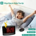 thumbnail image 3 of 2X Extra Loud Alarm Clock with Wireless Bed Shaker,Vibrating Alarm Clock for Heavy Sleepers, 3 of 6