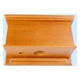 thumbnail image 2 of Renovators Supply Light Oak Wooden Flat High Tank Pull Chain Toilet Part Tank w/Screws, 2 of 7