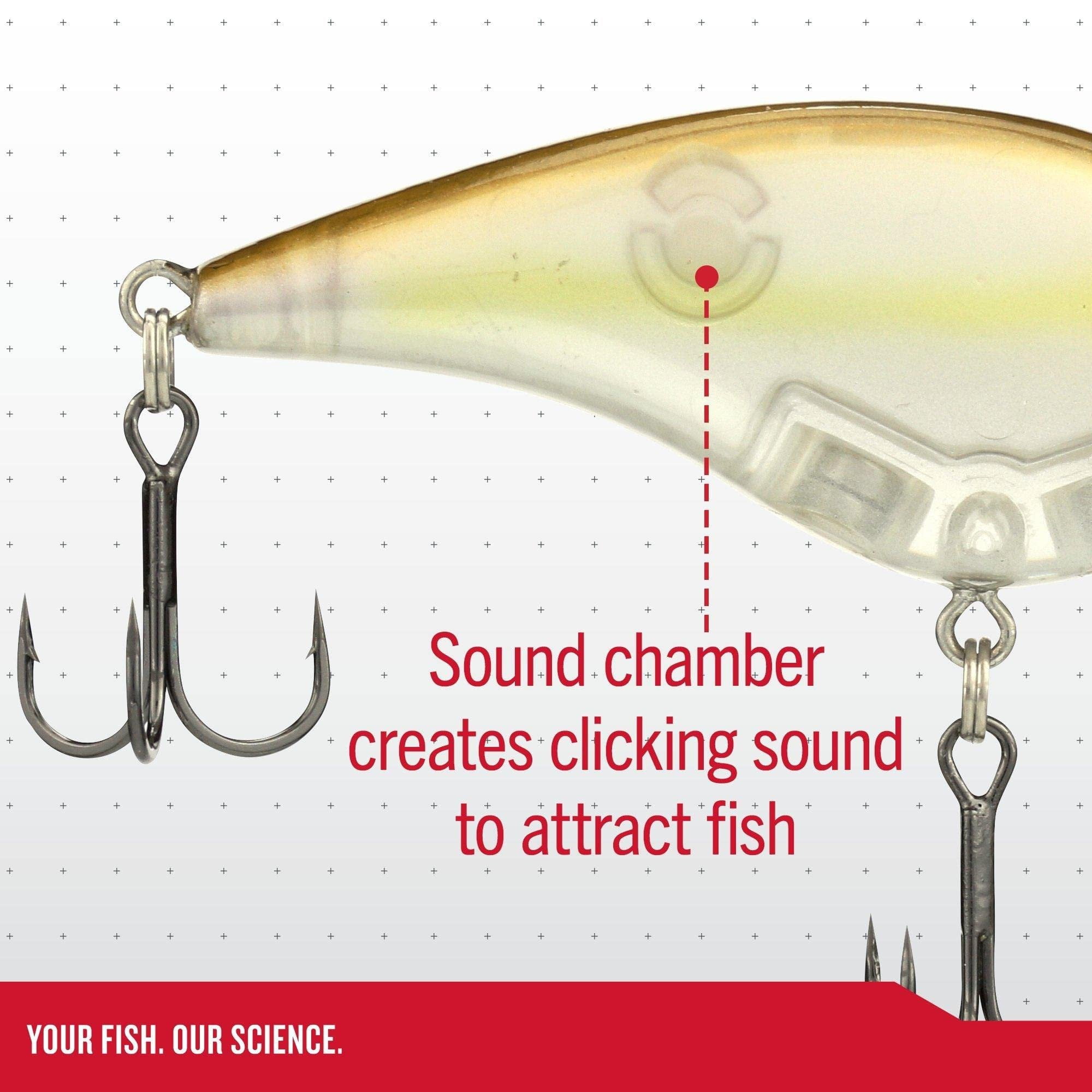 Berkley Clickin’ Frittside Fishing Lure, Ghost Red Craw, 9 (1/2 oz)