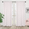 thumbnail image 2 of Sweet Jojo Designs Ballerina and Ballet Bows Girl Semi-Sheer Rod Pocket Curtain Panels Drapes Set 2 Piece, 2 of 5