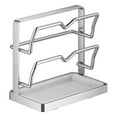thumbnail image 6 of WUXIAB Stainless Steel 2-In-1 Pot Lid Holder,Stovetop Spoon Rest Kitchen Organizer,Drip-Catching Tray Countertop Rack,Heat-Resistant Cooking Tool Holder,Space-Saving Small Kitchen Counter Storage, 6 of 9